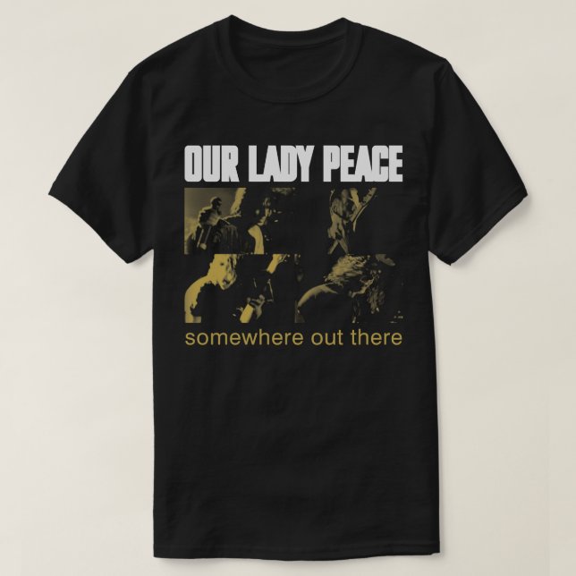 Lover Gifts Our Lady Rock Band Peace Gift For Movi T-Shirt (Design Front)