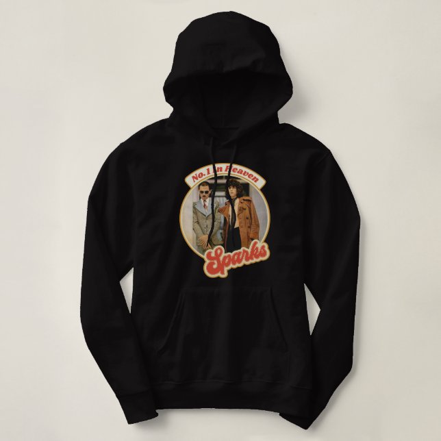 Lover Gifts Retro Retro Sparks Band Heaven Tribute Hoodie (Design Front)