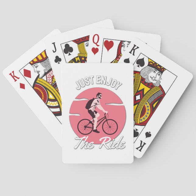 Lover - Just Enjoy The Ride Playing Cards (Back)