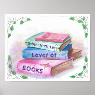 Lover of Books Poster