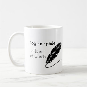 Lover of Words Mug size small