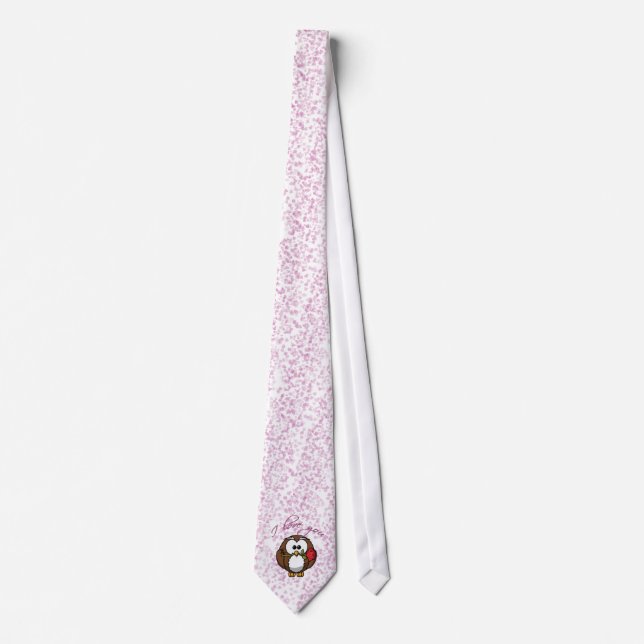lover owl tie (Front)