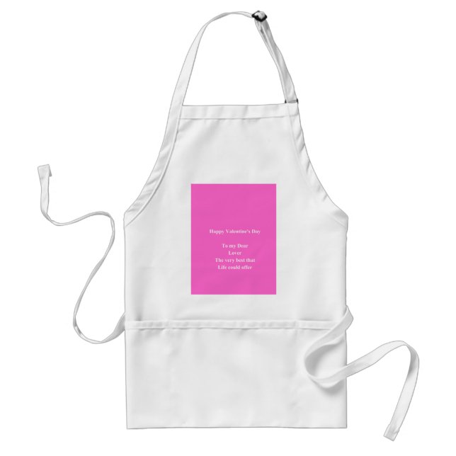 Lover Valentine's day Standard Apron (Front)