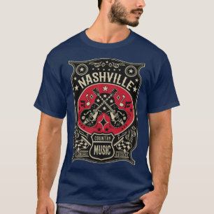 Lover Vintage Nashville Retro Tennessee Rockabilly T-Shirt