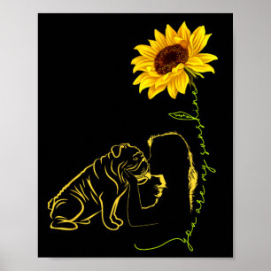 Lover-you Are My Sunshine-best Idea For Dog Mum Poster