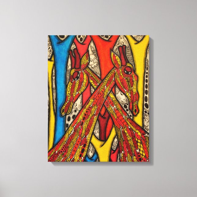 Lovers 2013 canvas print (Front)