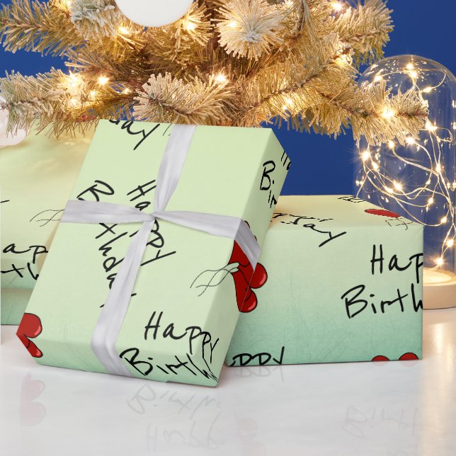 Lover's birthday  wrapping paper (Holidays)