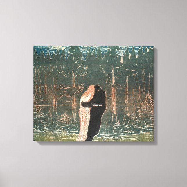 Lovers Canvas Print (Front)