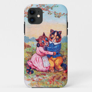Lovers Cat (Strong Emotion), Louis Wain Case-Mate iPhone Case