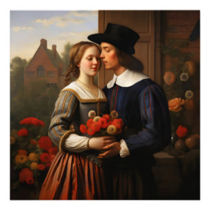Lovers Dutch Golden Age Photo Print