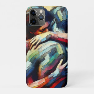 Lover's Embracing ai Oil Paint Style Case-Mate iPhone Case