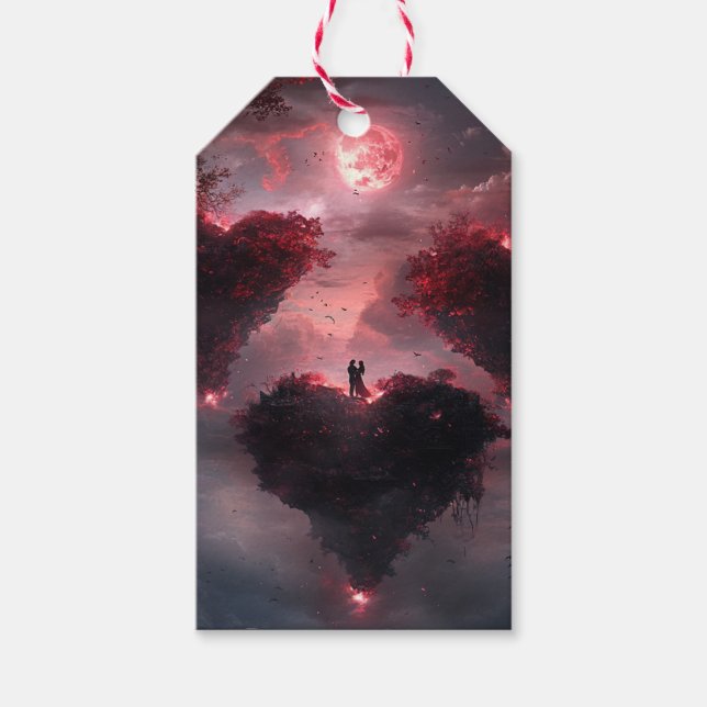 Lovers Entwined Gift Tags (Front)