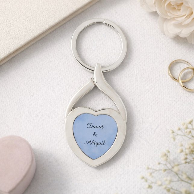 Lovers Indigo Blue Parchment Key Ring (Creator Uploaded)
