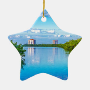 Lovers Key Beach State Park Ceramic Tree Decoration