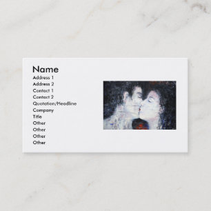 Lovers Kiss Business Card