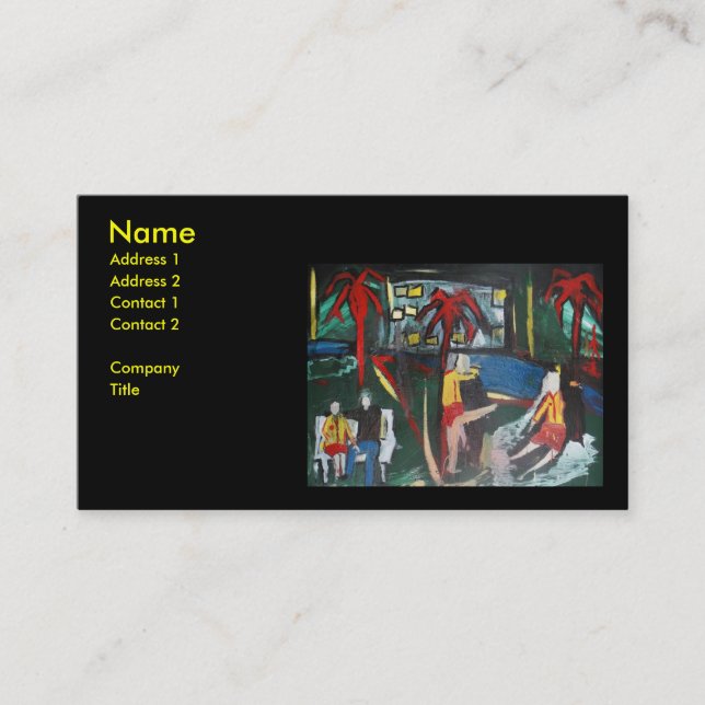 LOVERS LANE BUSINESS CARD (Front)