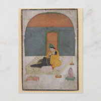 Lovers on a terrace, Garhwal, c.1780-1800