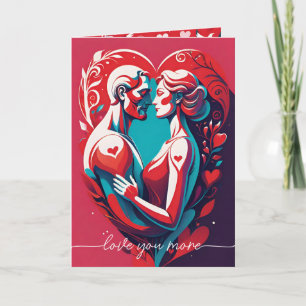 lovers Soft Holiday Card