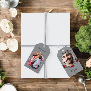 lovers Soft Holiday Card Gift Tags