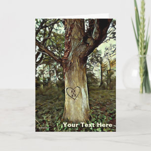 Lovers' Tree Card