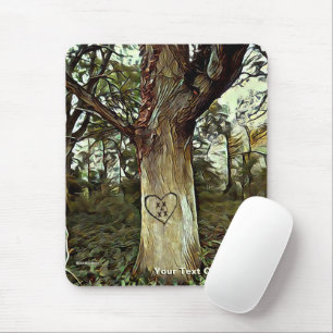 Lovers' Tree Mouse Pad