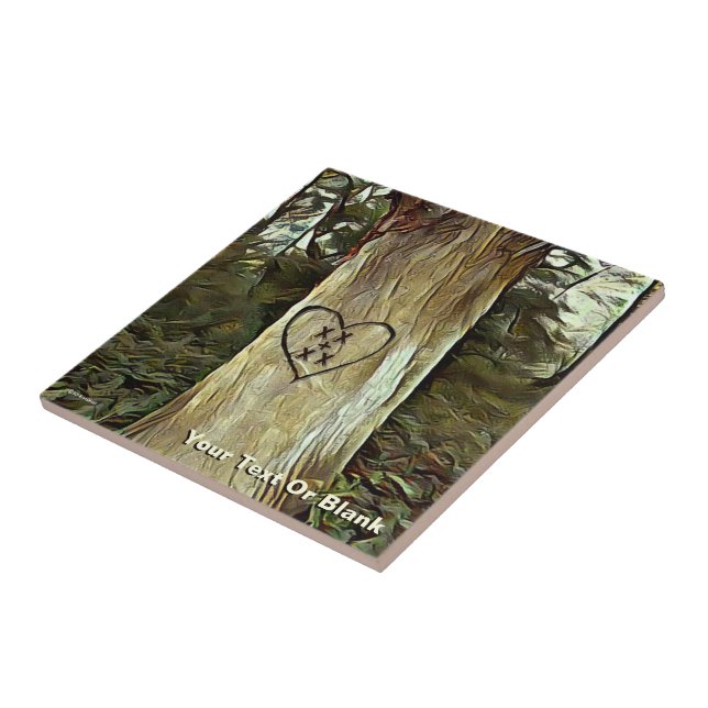 Lovers' Tree Tile (Side)