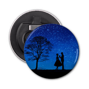 Lovers under a full moon       bottle opener
