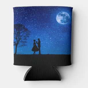 Lovers under a full moon can cooler