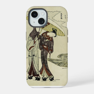 Lovers Under an Umbrella iPhone 15 Case