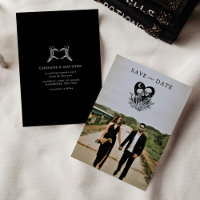 Lovers Until Death Skeletons & Roses Wedding