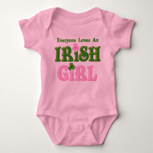Loves An Irish Girl Baby Bodysuit