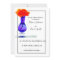 Love's apricot rose modern wedding invitation