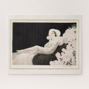 Love's Blossom by Louis Icart Jigsaw Puzzle