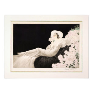 Love's Blossom by Louis Icart Photo Print
