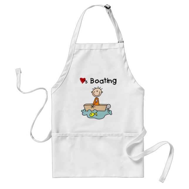Loves Boating  Standard Apron (Front)