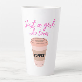 Loves Coffee Latte Mug