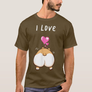 Loves Corgis Cute Corgi Funny Dog Lover  T-Shirt