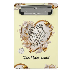 "Love's Delicate Dance" Mini Clipboard