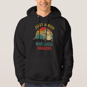Loves Dragons Pet Hoodie
