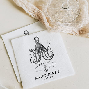 Love's Embrace   Wedding Welcome  Napkin