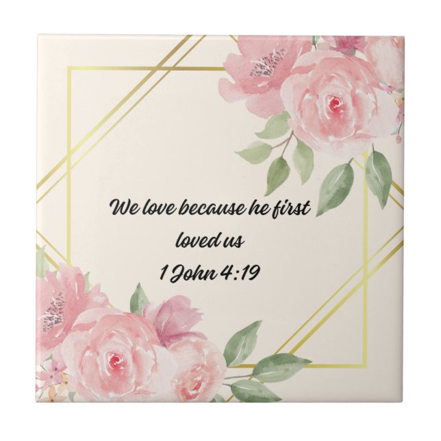 Love's Eternal Foundation Tile (Front)