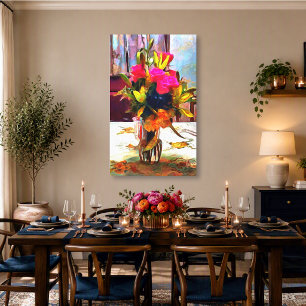 Love's Flowers PM0001 Canvas Print