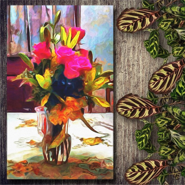 Love's Flowers PM0001 Original Canvas Print (Creator Uploaded)