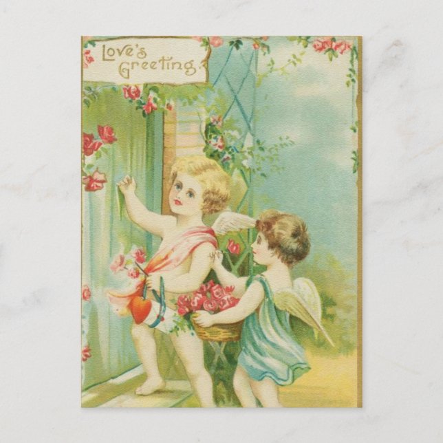 Love's Greetings Postcard (Front)