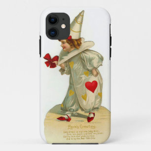 Love's Greetings - vintage valentine iphone case