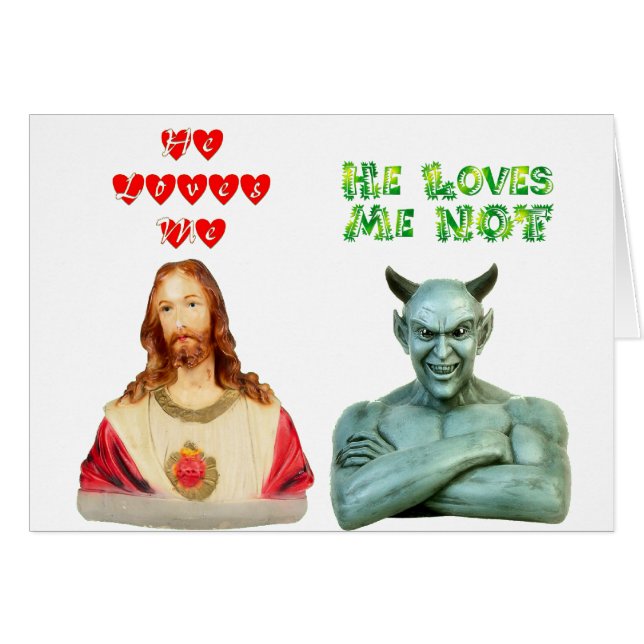 Loves Me -- Loves Me Not (Original Design) (Front Horizontal)