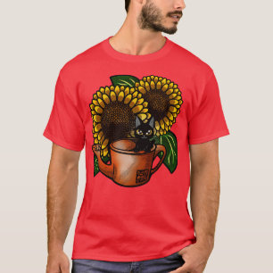 Loves sunflowers T-Shirt