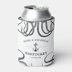 Love's Tentacles Octopus Themed Beach Can Cooler