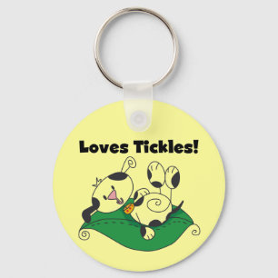 Loves Tickles T-shirts and Gifts Key Ring