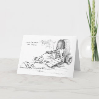 "Loves to Travel" JudeToo LB02 Card
